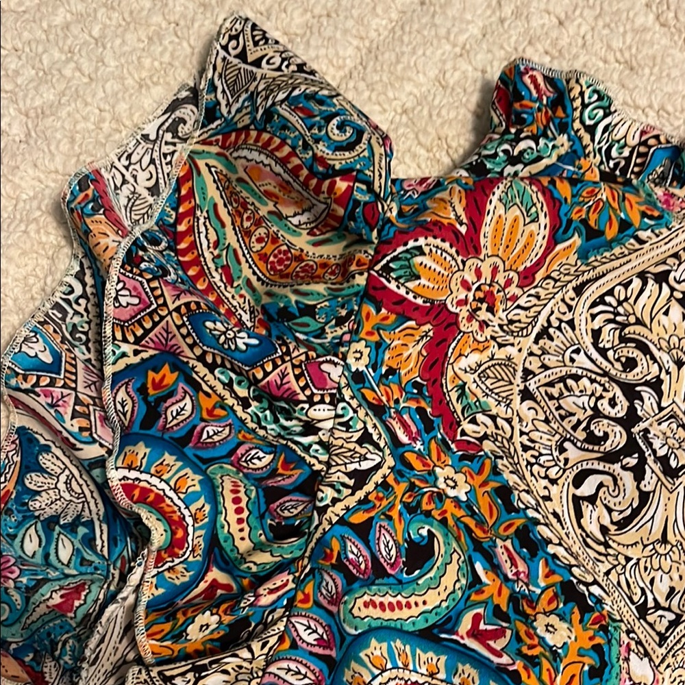 Colorful Paisley Women's Top